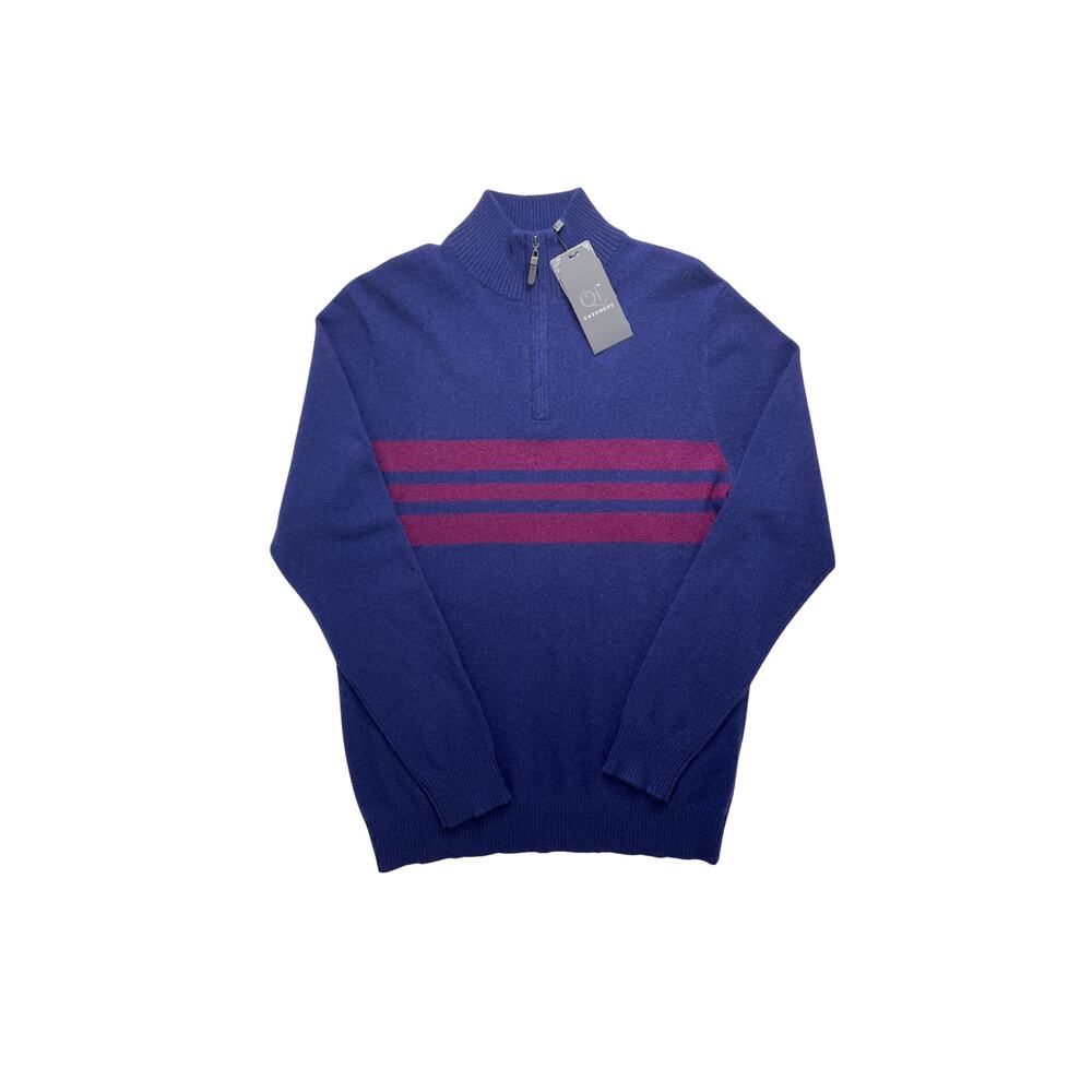 5-31 QI CASHMERE NWT Men's Sweater 100% Cashmere Small